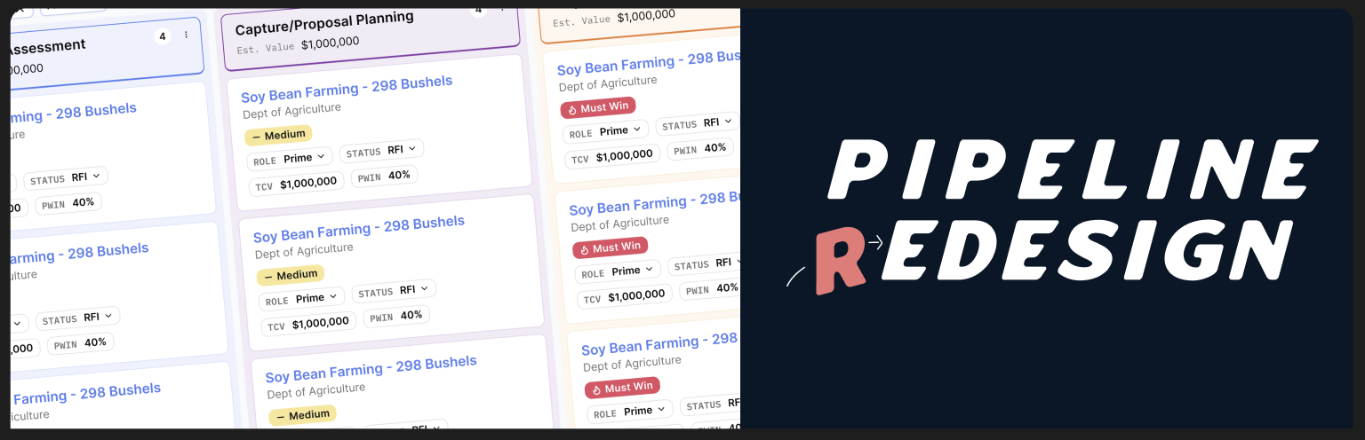 Pipeline Redesign project preview
